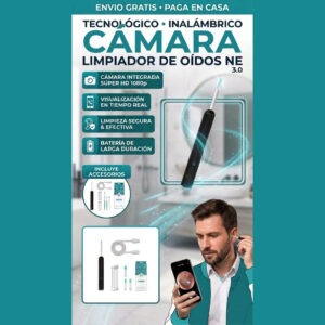 Limpiador de Oidos NE3 con Camara HD